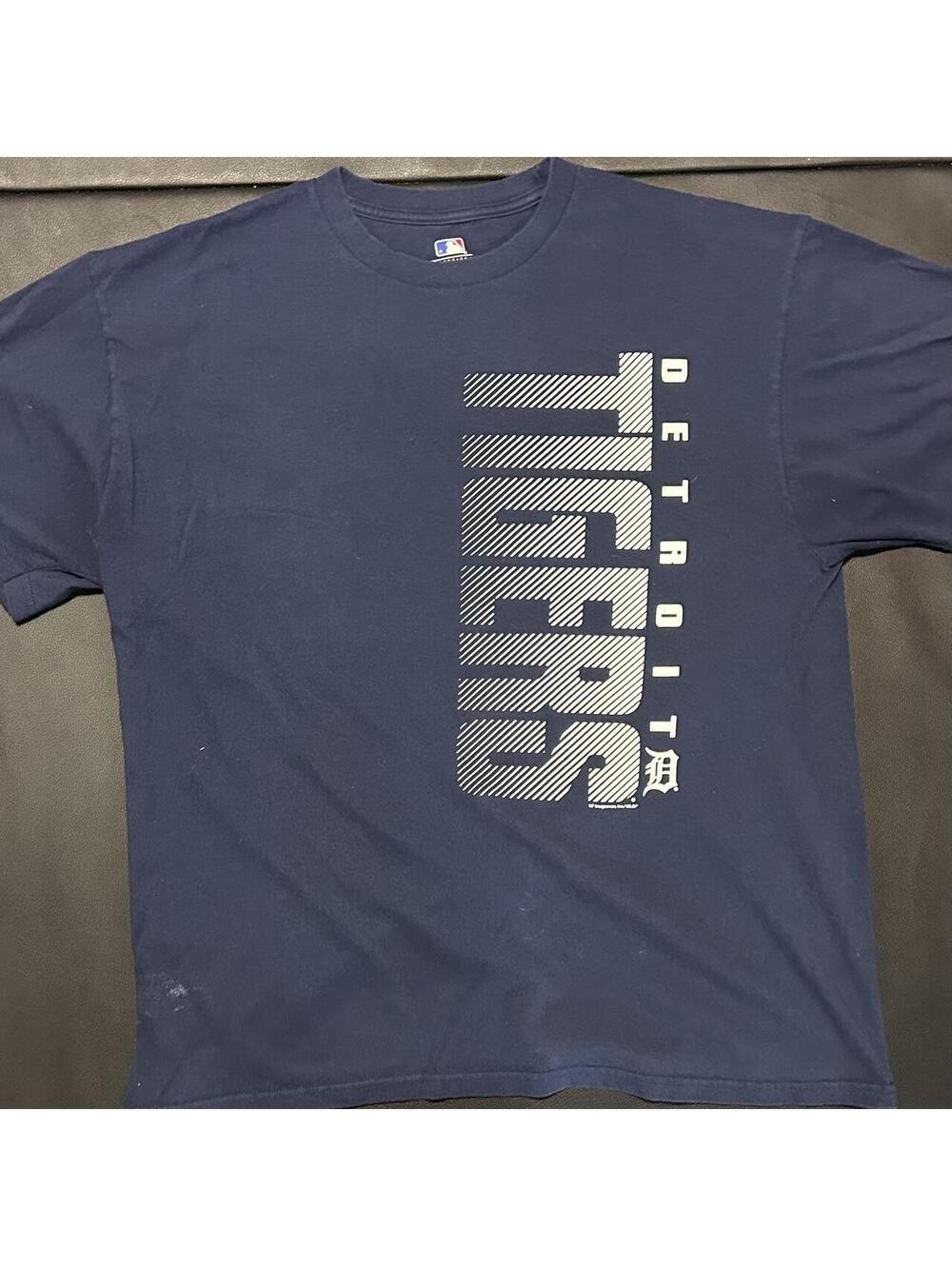 Detroit Tigers Navy MLB Graphic T-Shirt